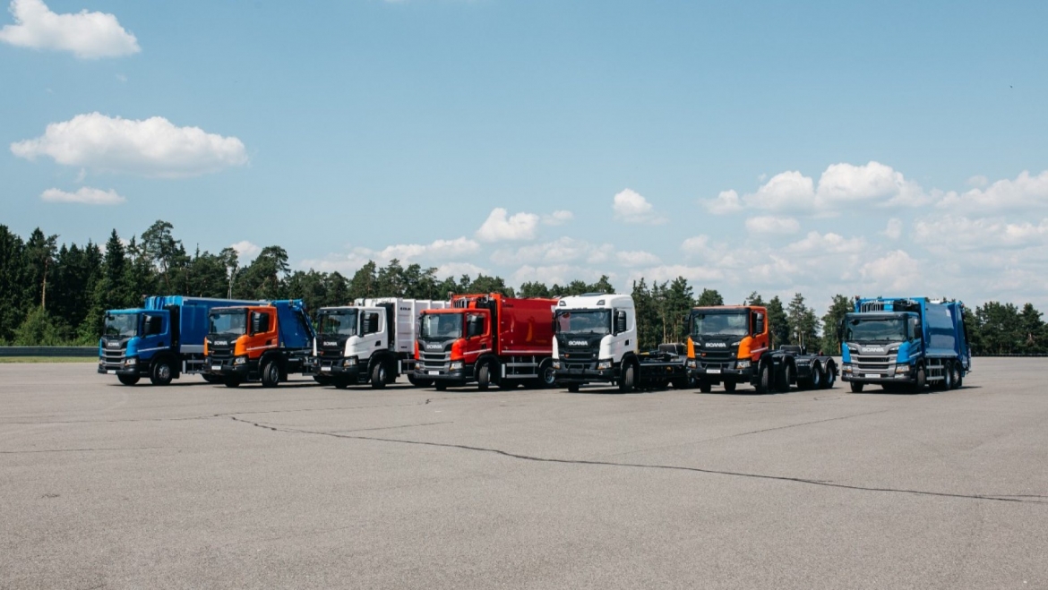 Scania представила в России инновационную линейку коммунальной техники